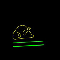 Animal 1 Logo Neon Sign