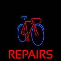Bicycle Repairs Neon Sign