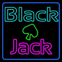 Blackjack Poker Neon Neon Sign