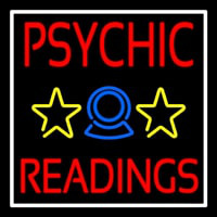 Blue Psychic Readings Neon Sign