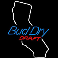 Bud Dry California Beer Sign Neon Sign