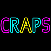 Craps 1 Neon Sign