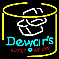 Dewars Scotch Whisky Neon Sign