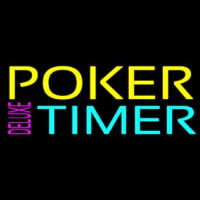 Poker Timer Delu e 1 Neon Sign