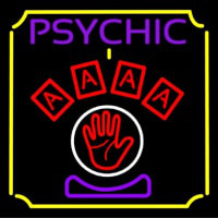 Psychic With Hand Neon Sign