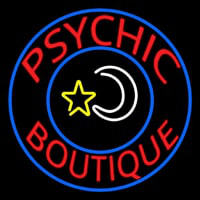 Red Psychic Boutique Neon Sign