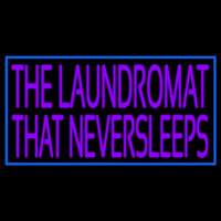 The Laundromat That Never Sleeps Neon Sign