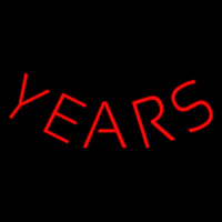 Years Neon Sign