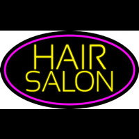 Yellow Hair Salon Neon Sign